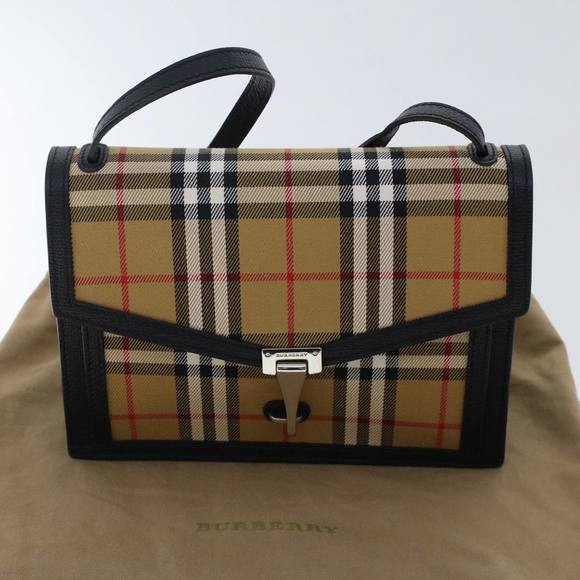 BURBERRY House Check Shoulder Bag - Picture 8 of 16